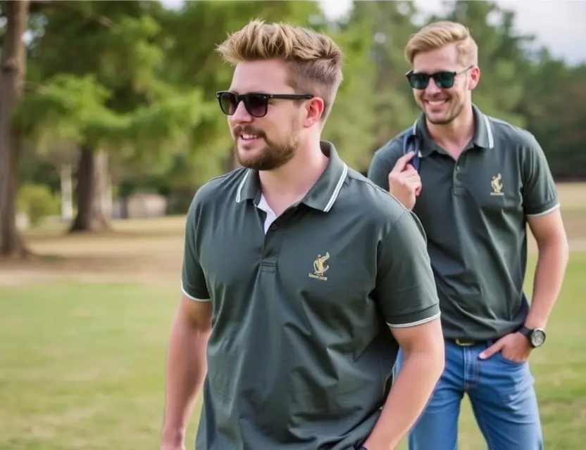 - Пять способов носить поло